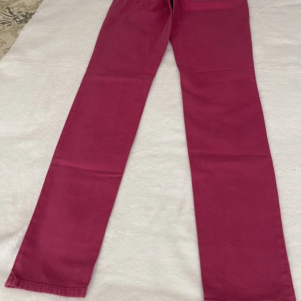 RRPC320 ERMANNO SCERVINO Jeans W29 Stretch Distress Garment Dye   Skinny New - Picture 4 of 15